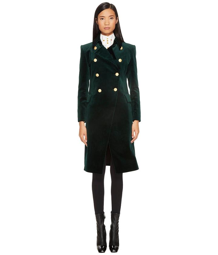 Pierre Balmain - Gold Embellished Hunter Coat