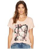 Converse - Blocked Floral Type Femme Tee