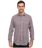 Nautica - Long Sleeve Wrinkle Resistant Small Check Shirt