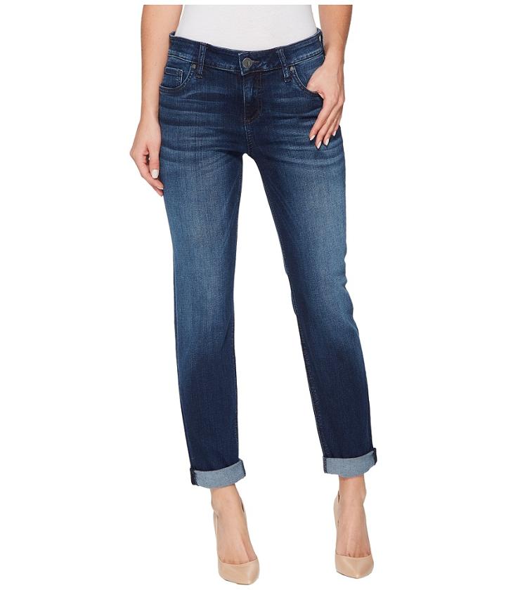 Kut From The Kloth - Catherine Slouchy Boyfriend In Invigorated W/ Euro Base Wash