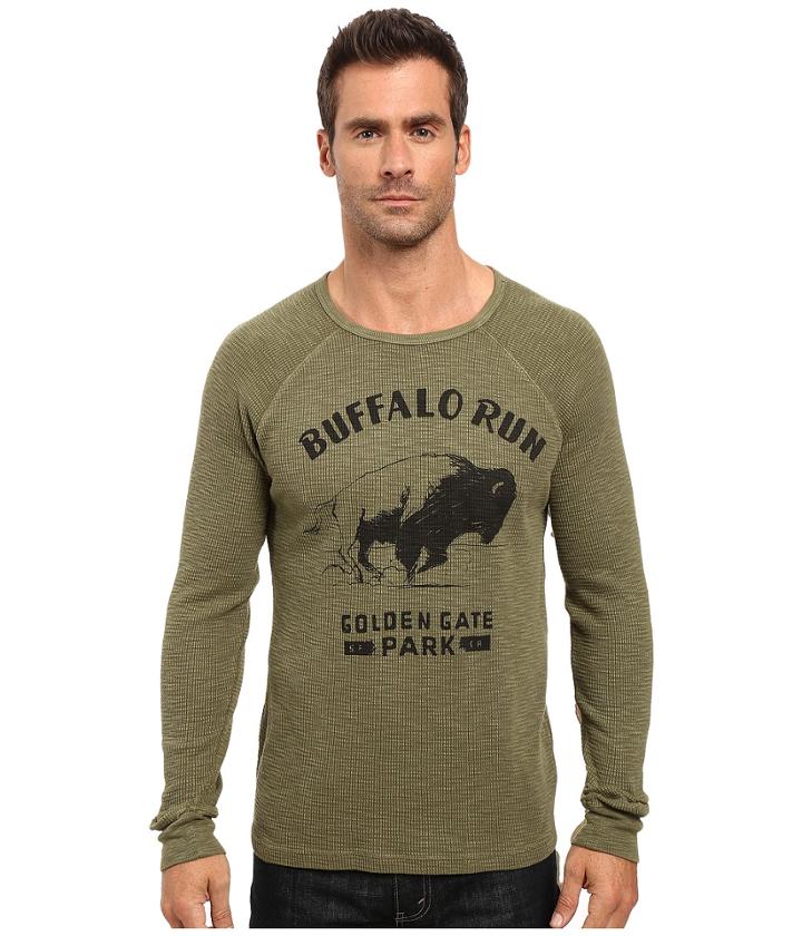 Lucky Brand - Buffalo Run Graphic Tee