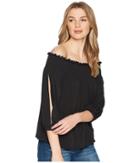 1.state - Smocked Edge Off Shoulder Top