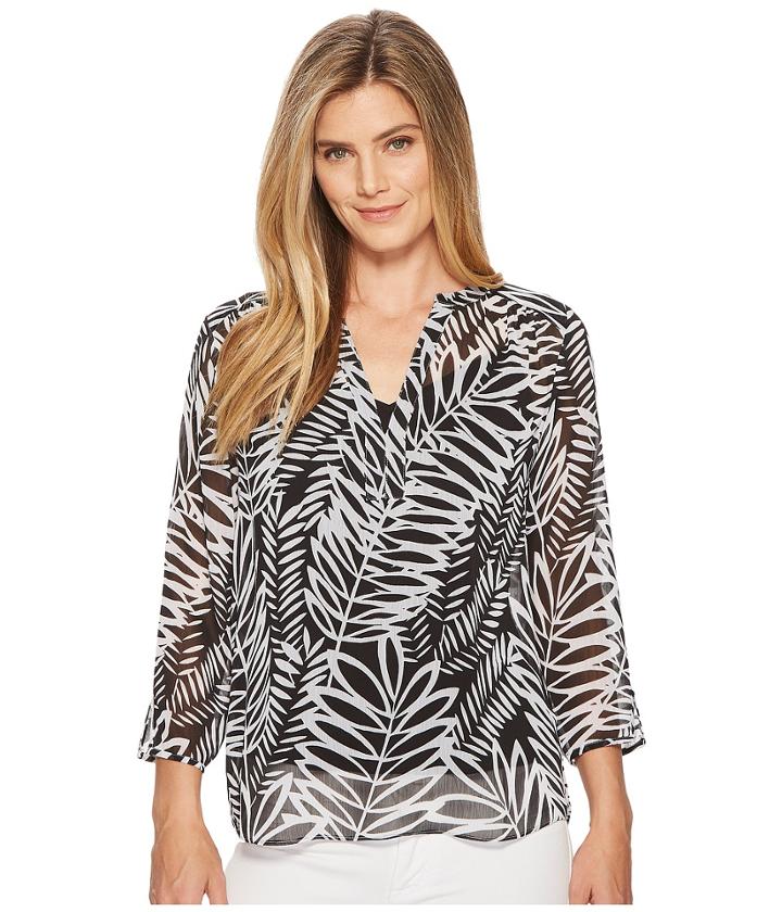 Nydj - Split Neck Blouse