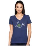 Life Is Good - Love Shamrock Crusher Vee