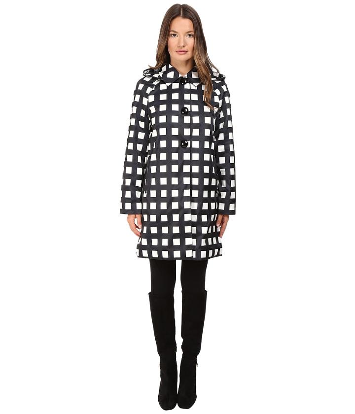 Kate Spade New York - Check Raincoat 37