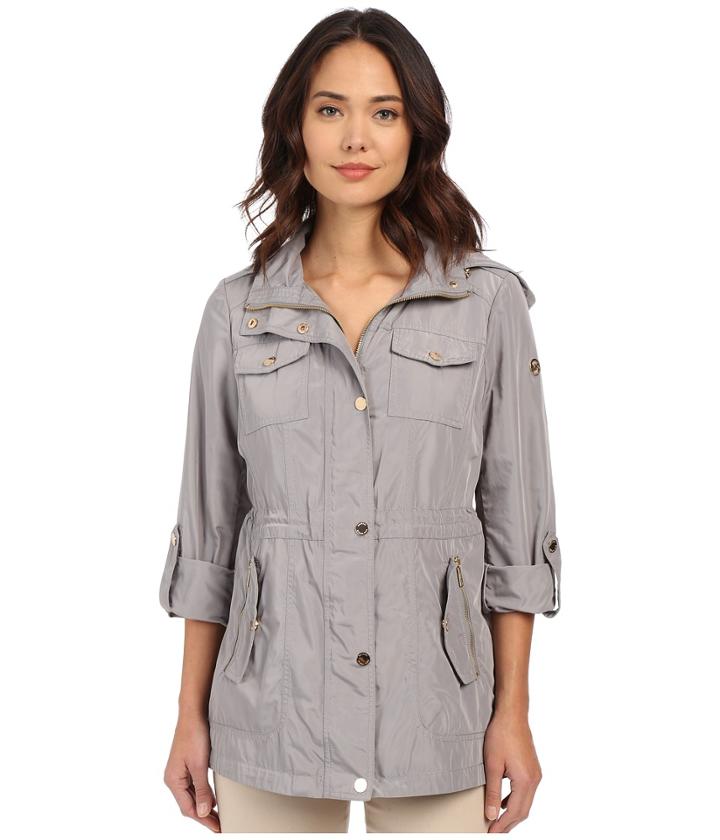 Michael Michael Kors - Drawstring Anorak With Removable Hood M322017r