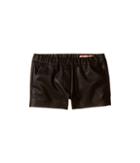 Blank Nyc Kids - Vegan Leather Elastic Band Shorts In Pussy Cat