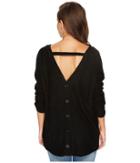 Jack By Bb Dakota - Arkson Heavy Waffle Knit Button Back Top