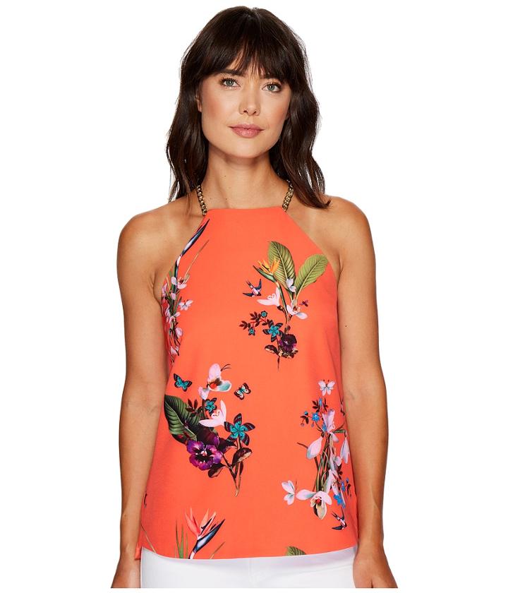 Ted Baker - Sallyy Tropical Oasis Halterneck Top