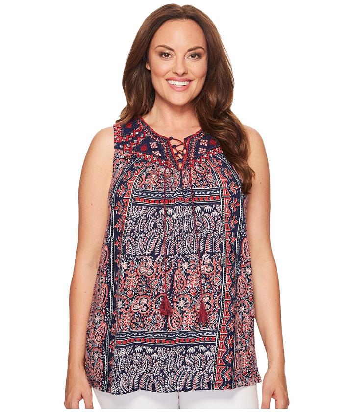Lucky Brand - Plus Size Americana Top