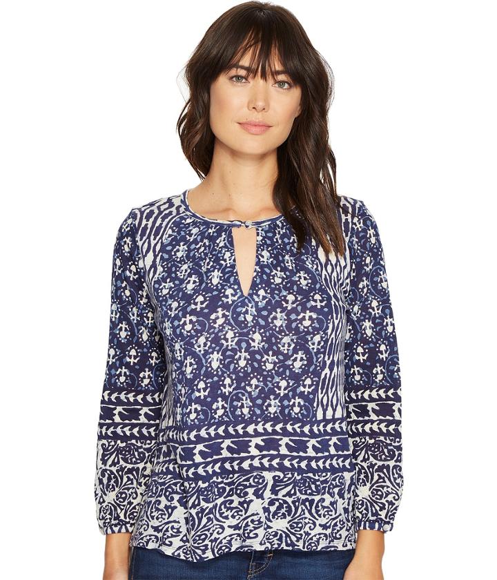 Lucky Brand - Shibori Print Top