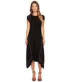 Escada Sport - Diklina Short Sleeve Handkerchief Hem Dress