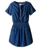 Armani Junior - Two-pocket Dress With Ruffled Detail