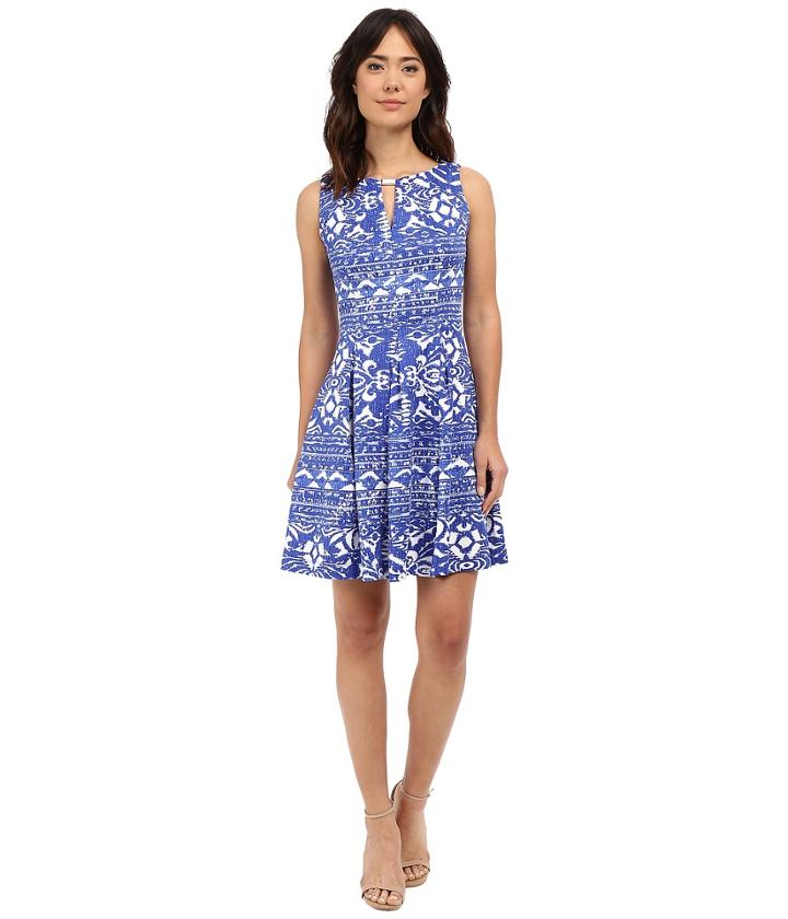 Christin Michaels - Merida Sleeveless Keyhole Dress