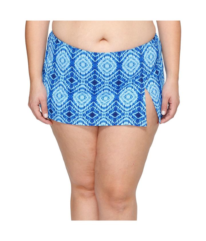 Bleu Rod Beattie - Plus Size Mykonos Skirted Hipster Bottom