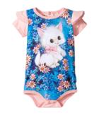 Rock Your Baby - Retro Kitten Short Sleeve Bodysuit
