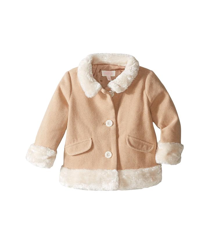 Pumpkin Patch Kids - Fluffy Trim Coat