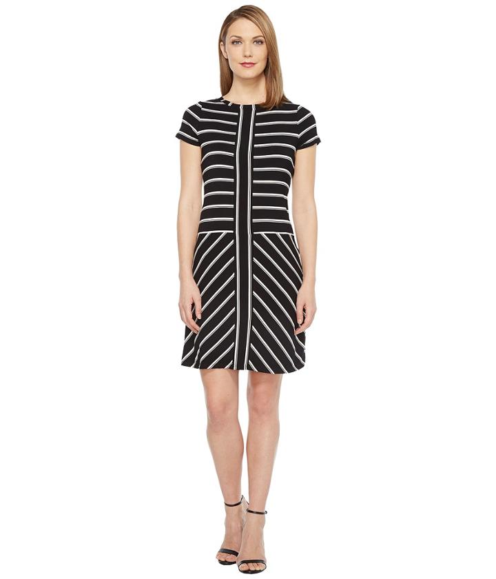 Calvin Klein - Short Sleeve Stripe T-shirt Dress