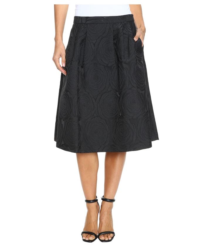 Calvin Klein - A-line Jacquard Skirt