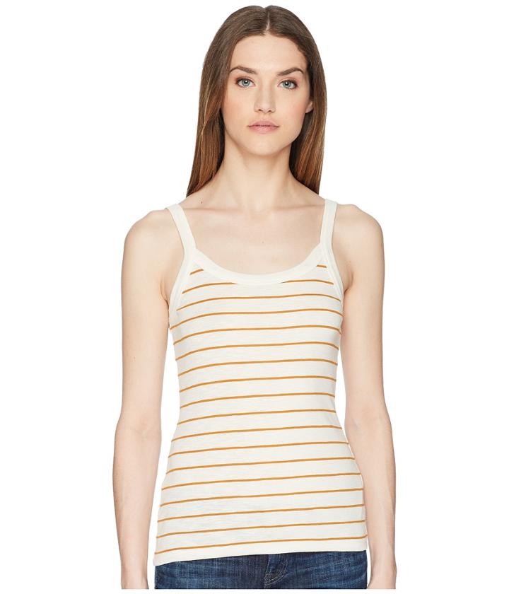 Vince - Chalk Stripe Scoop Neck Cami