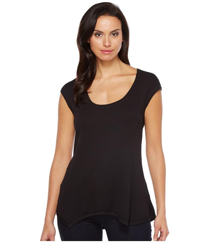 Heather - Sleeveless Raglan Swing Top