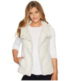 Dylan By True Grit - Frosty Tipped Pile Cozy Vest With Knit Lining