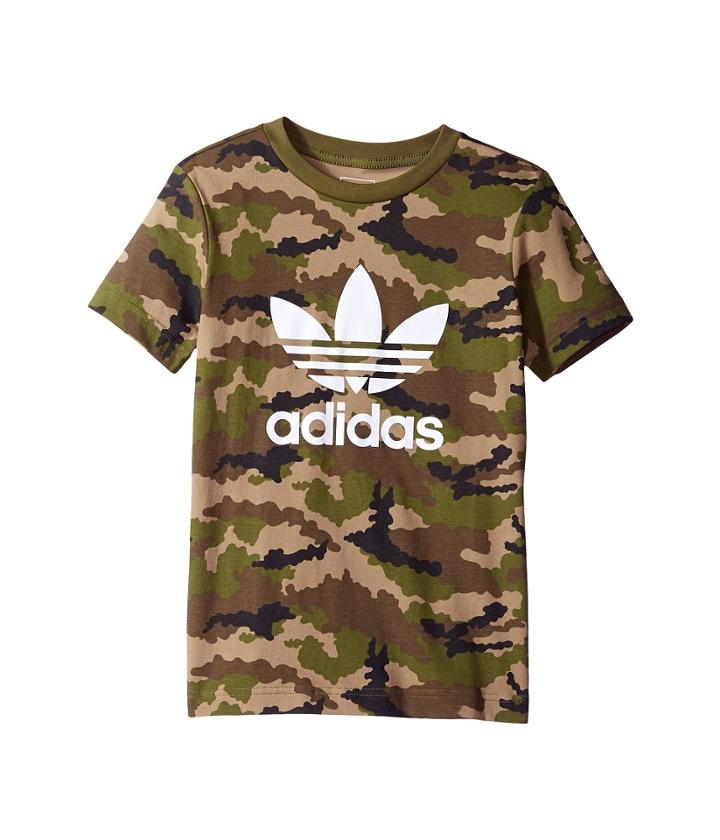 Adidas Originals Kids - Everyday Iconics Trefoil Camo Tee