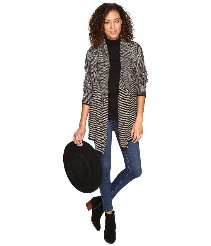 Jack By Bb Dakota - Vergil Stripe Stitch Cardigan