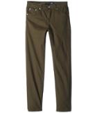 Ag Adriano Goldschmied Kids - The Stryker Luxe Slim Straight Sueded Twill In Green Flash