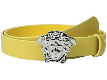 Versace Kids - Leather Belt With Medusa Buckle