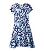 Oscar De La Renta Childrenswear - Flower Silhouette Jersey Dress