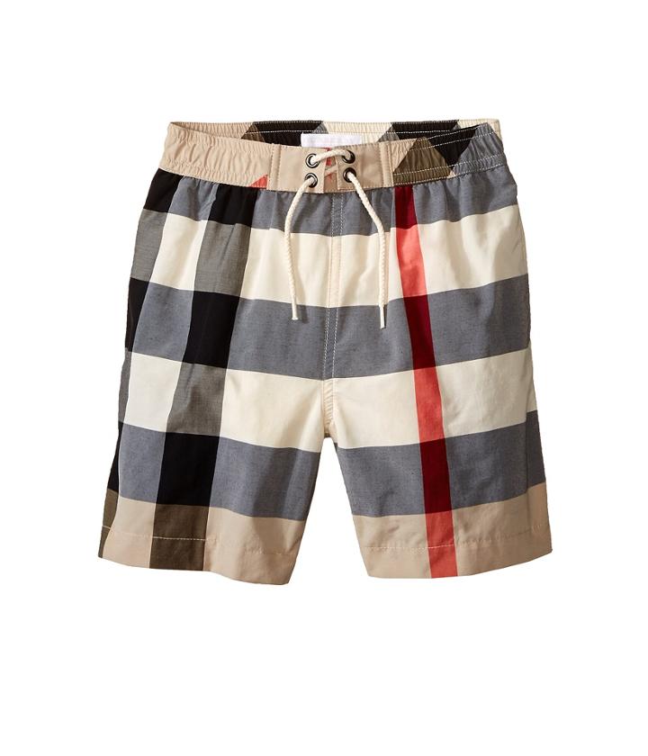 Burberry Kids - Swim Check Shorts