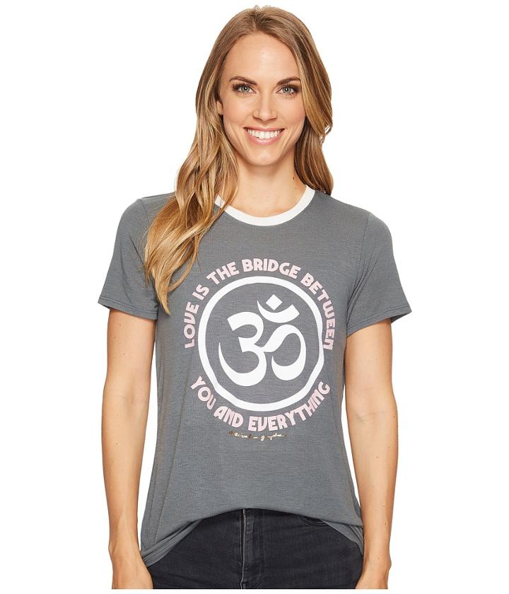 Spiritual Gangster - Love Is The Bridge Zen Tee