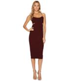 Jill Jill Stuart - Spaghetti Strap Bodycon W/ Cut Outs