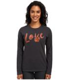 Life Is Good - Love Peace Long Sleeve Crusher Tee