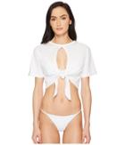 Jonathan Simkhai - Front Tie T-shirt Cover-up