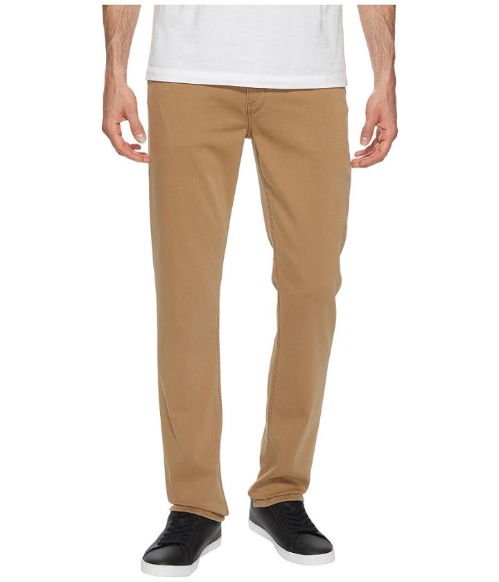 Paige - Federal Slim Straight Leg Soft Comfort Stretch In Vintage Dark Camel