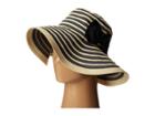 San Diego Hat Company Rbm5556 Washed Paper Braid And Ribbon Sunbrim Hat