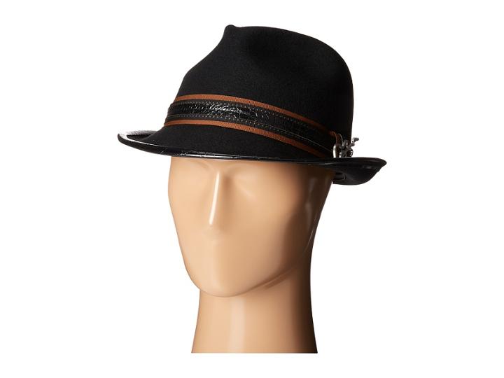 Carlos By Carlos Santana - Wool Felt Teardrop Fedora W/ Guitar Pin