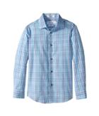 Calvin Klein Kids - Flight Plaid Long Sleeve Shirt