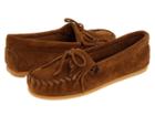 Minnetonka Kids - Kilty Suede Moc
