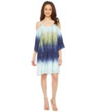 Karen Kane - Cold Shoulder Ombre Dress