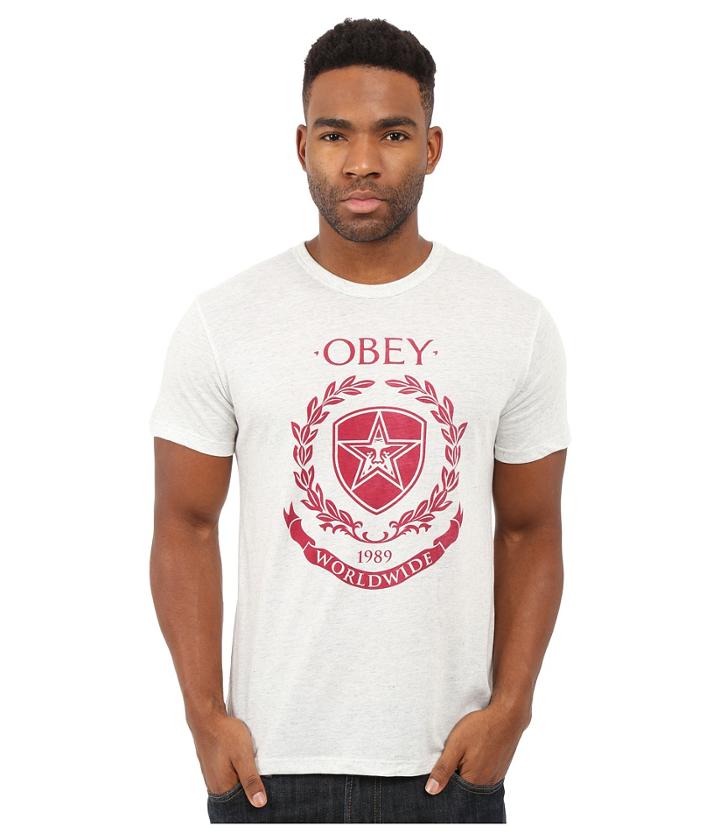 Obey - Shield Wreath Tri-blend Tee