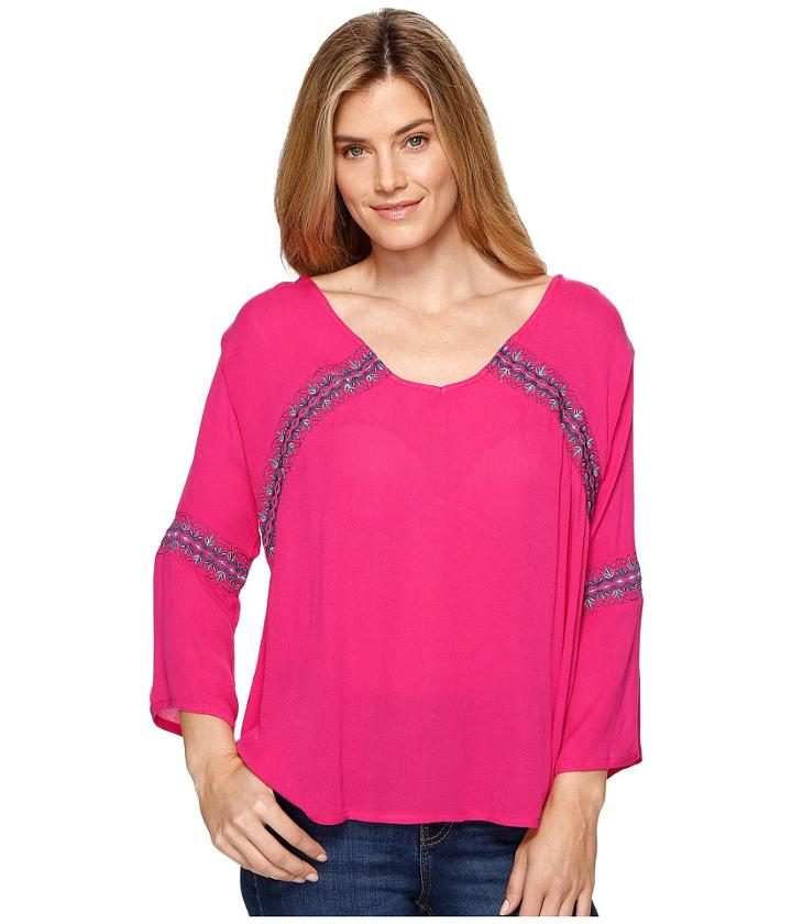 Rock And Roll Cowgirl - Bell Sleeve Top B4-1295