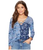 Lucky Brand - Madeline Floral Tee