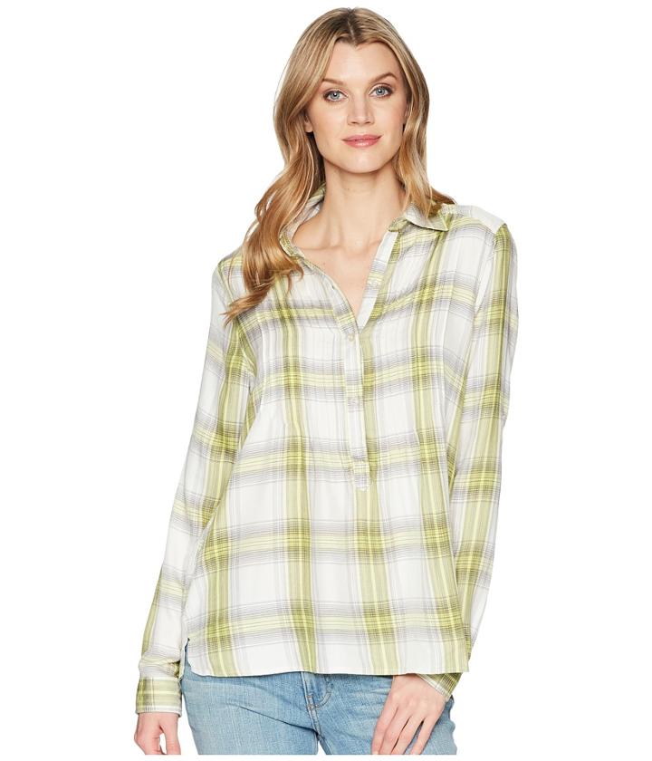 Cruel - Long Sleeve Rayon Pintuck Tunic