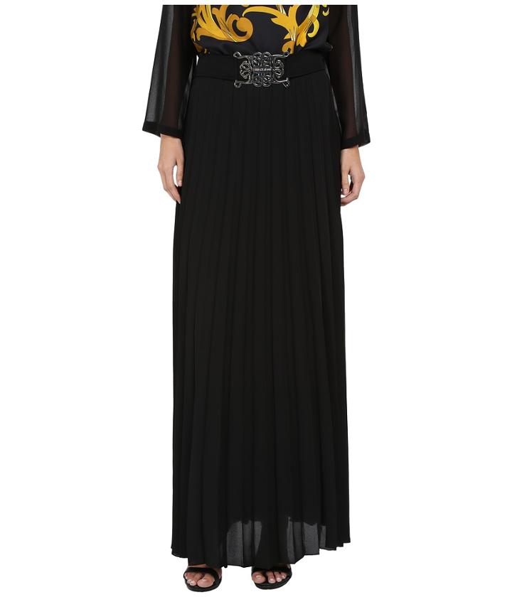 Versace Jeans - Pleated Long Maxi Skirt