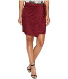 Kensie - Drapey Faux Suede Skirt Ks9k6230