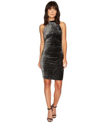 Nicole Miller - Alice Velvet Mini Dress