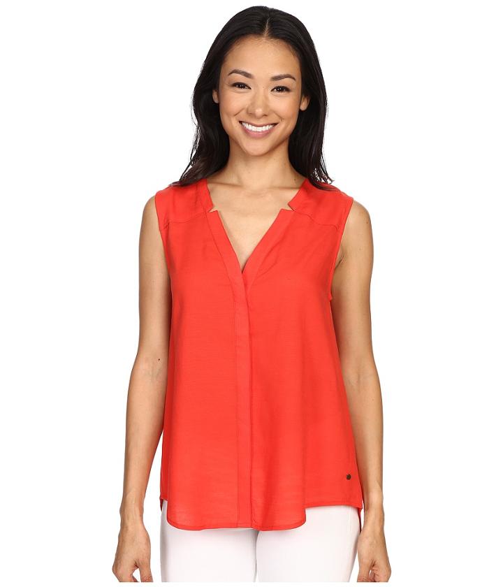 Hatley - Sleeveless Button Down Blouse